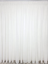 Perdea Milano crem cu sidef din matase cu crep
